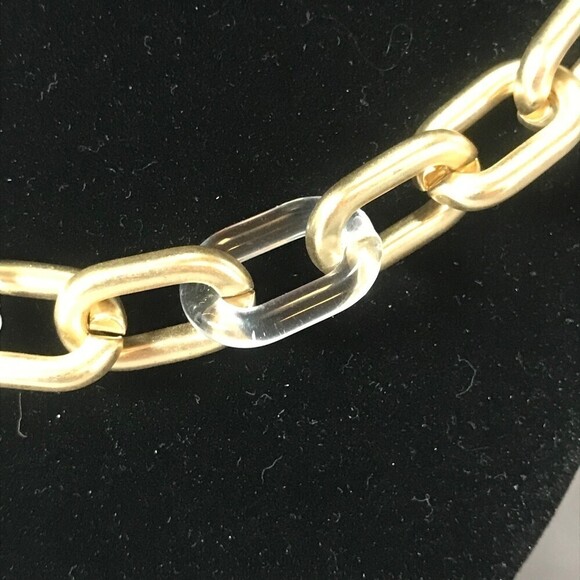 Lucky Brand Gold Tone Chain Fashion Necklace - Picture 2 of 4